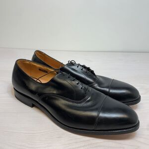 Allen Edmonds  "PARK AVENUE" Cap-Toe Oxfords 13 D Black Made in USA 5615